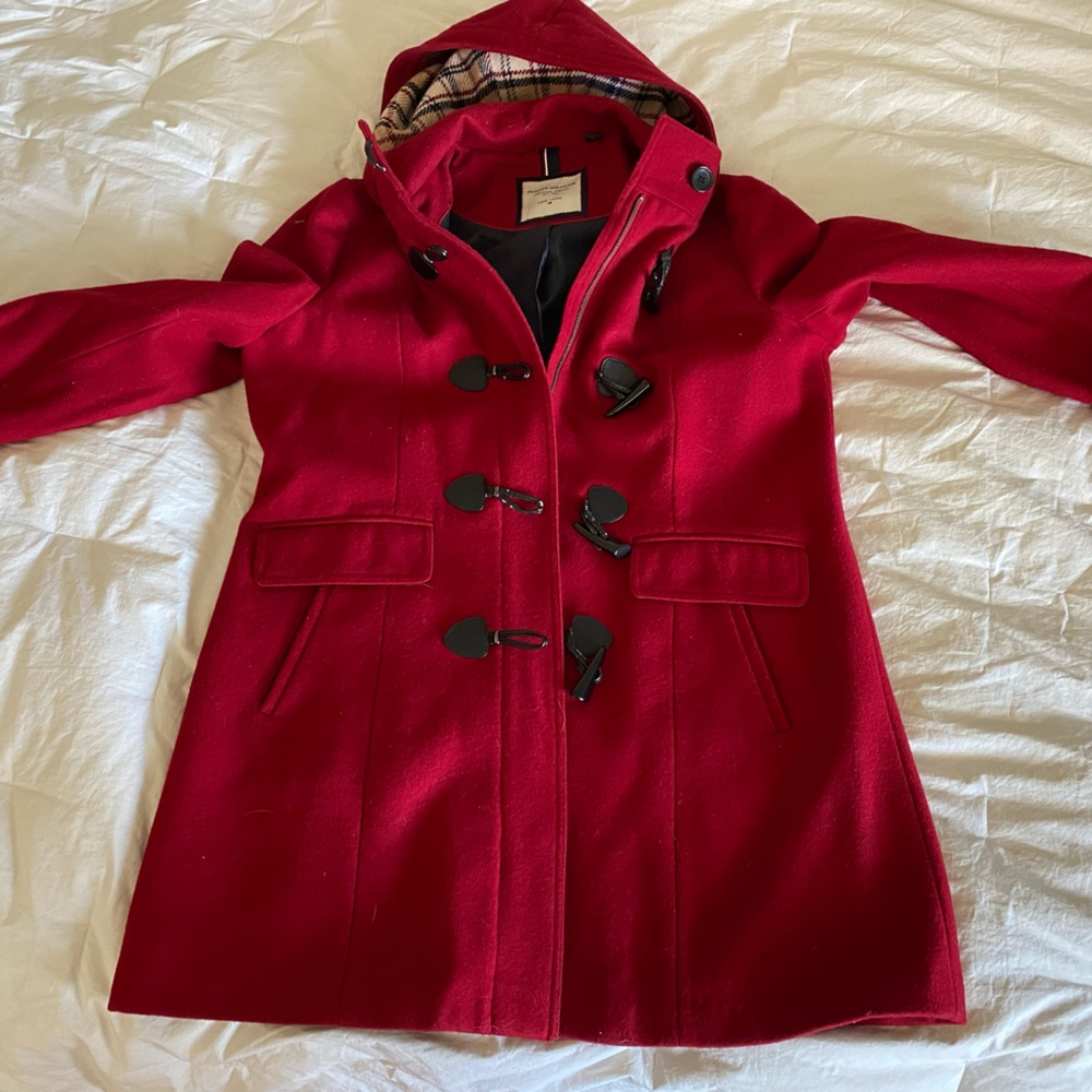 Tommy Hilfiger Red XL peacoat